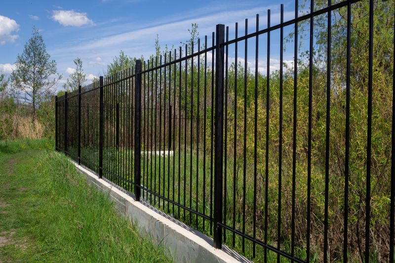 Industrial Metal Fence
