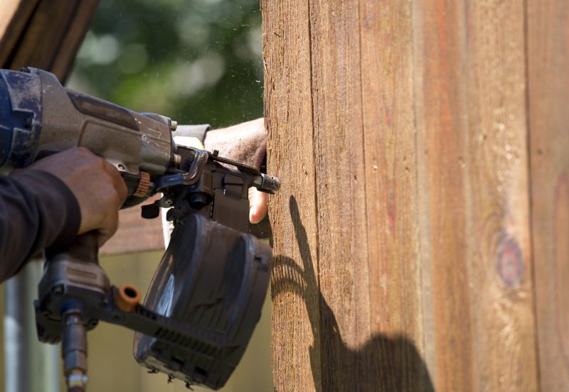 Fence Repair in Progress